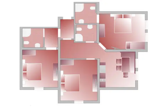 Ferienwohnung Typ D, Ferienwohnungen in Flachau, Appartements Harmony