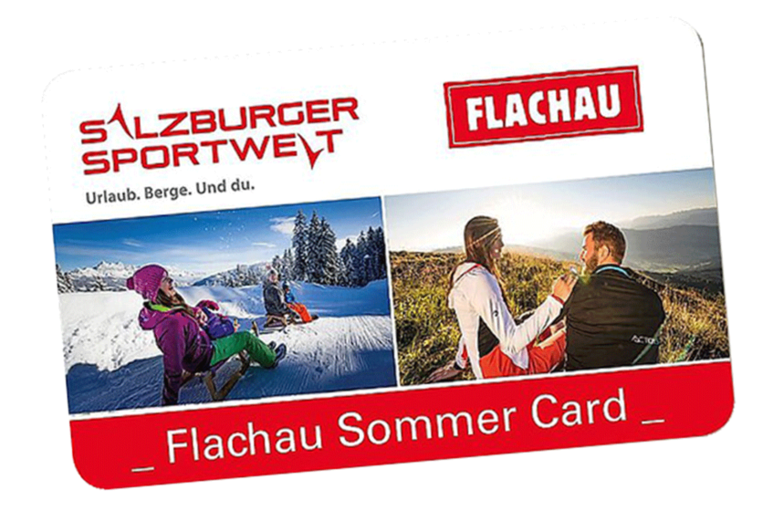 Deine Gästekarte für die Salzburger Sportwelt: Flachau Sommer Card Deine Gästekarte für die Salzburger Sportwelt: Flachau Sommer Card
